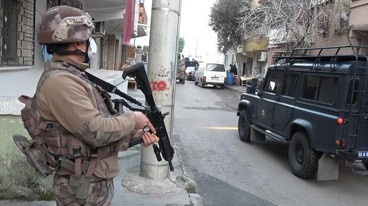 Mersin'de uyuşturucu operasyonu