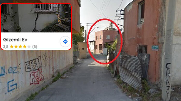 Mersin’deki 'gizemli ev' Google haritalarda çıktı!
