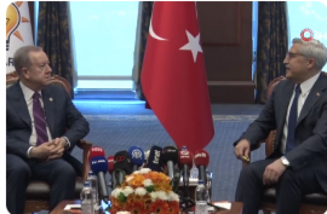 MHP’den AK Parti’ye bayram ziyareti