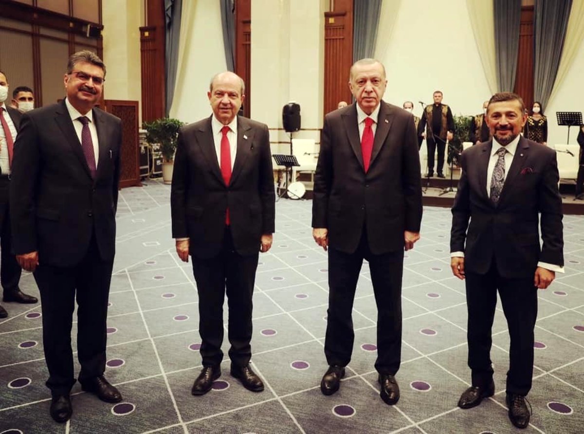 Milletvekili Erbaş, Erdoğan ve Tatar ile Cumhurbaşkanlığı Külliyesi'nde