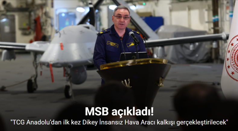 MSB Bakanlık Sözcüsü Tuğamiral Aktürk: 