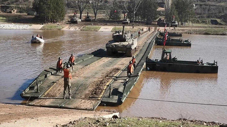 MSB: 'Durgun Sulardan Geçiş Tatbikatı' Kırklareli'nde gerçekleşti