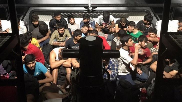 Muğla'da 63 düzensiz göçmen yakalandı