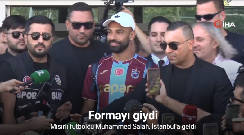 Muhammed Salah, Trabzonspor için İstanbul’da