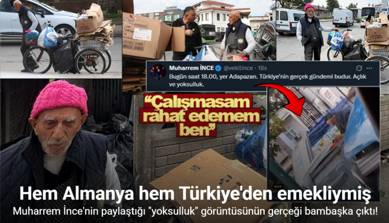 Muharrem İnce’nin paylaştığı
