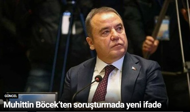 Muhittin Böcek’ten soruşturmada yeni ifade