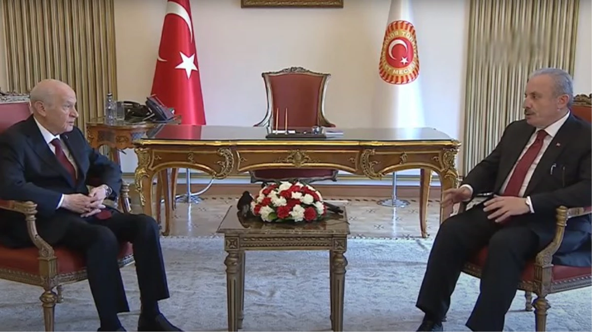 Mustafa Şentop, TBMM Başkanlığını geçici olarak Devlet Bahçeli'ye devretti