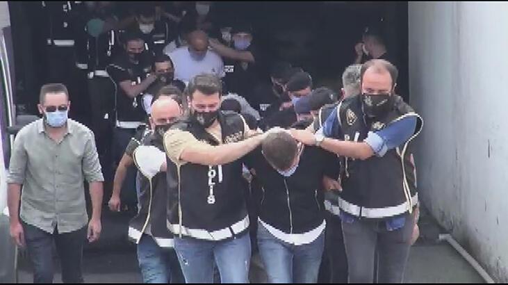 Nuriş Kardeşler operasyonunda gözaltına alınanlar adliyeye sevk edildi
