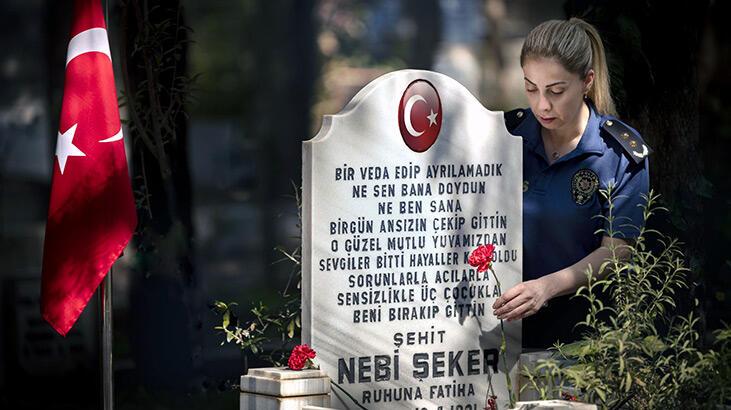 O benim kahramanım' dedi