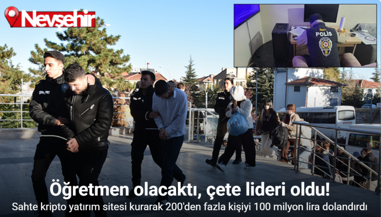 Öğretmen olacaktı, çete lideri oldu