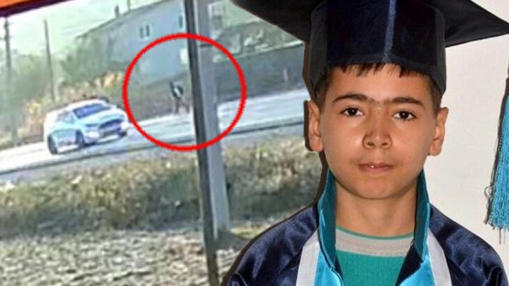 Okula giderken kamyonetin çarptığı Enes, toprağa verildi