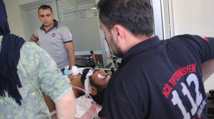 Ormanlık alanda duyduğu sese koşan kardeşi yıkan manzara