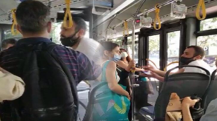 Ortalık karıştı! Bu halde yolculuk yaptı, otobüsten inmesini istediler