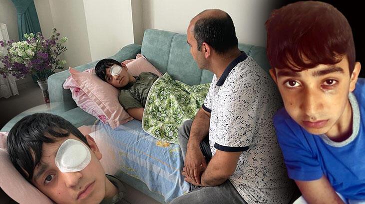 Ortaokulda görme kaybı yaşatan dayak