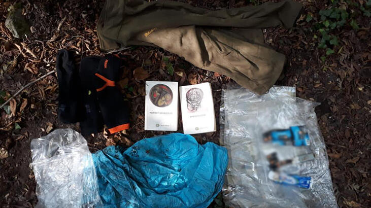 Osmaniye'de sığınakta PKK'lı teröristlere ait mühimmat ve yaşam malzemesi ele geçti