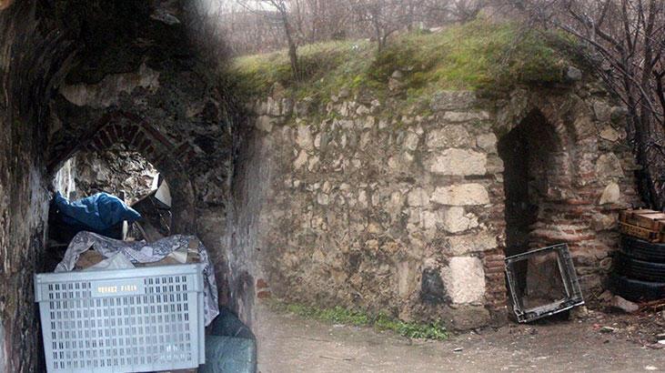 Osmanlı'dan kalan hamamın son hali şoke etti!