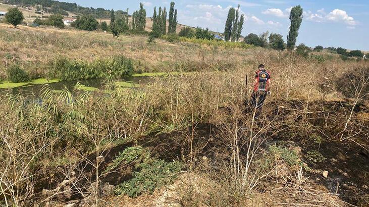 Otluk alanda çıkan yangın söndürüldü
