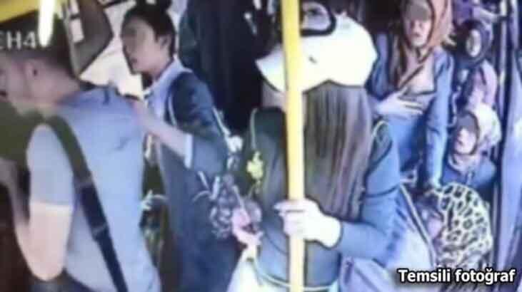 Otobüste genç kıza cinsel saldırı!