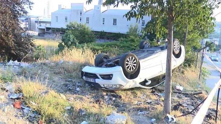 Otomobil takla attı! Sürücüsü kayıplara karıştı