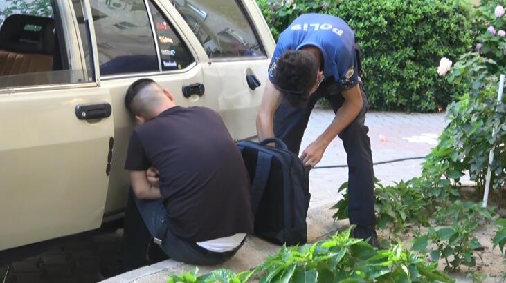 Otomobilde uyurken yakalandı! Verdiği cevap şoke etti...