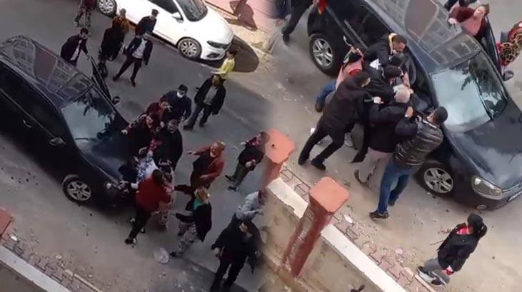 Otomobile kafa attı