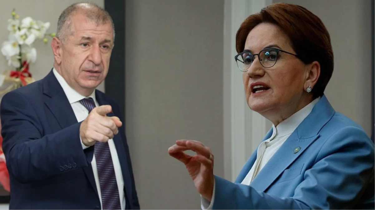 Özdağ'dan Akşener'le ilgili bomba iddia: Seçimden 1 ay önce 'Adamı cumhurbaşkanı seçiyoruz' demiş