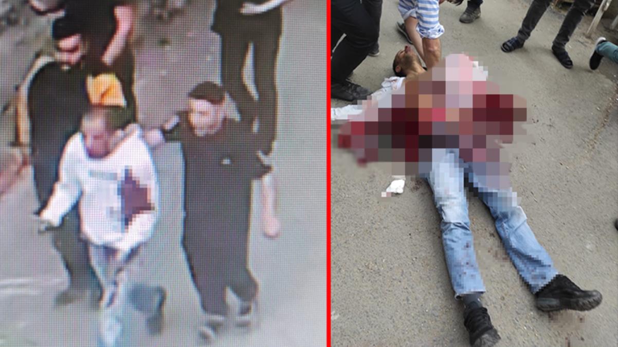Parkta kız çocuğunun fotoğrafını çektiği iddia edilen kişi bıçaklanmış halde mahallede gezdirilirken yere yığılıp hayatını kaybetti