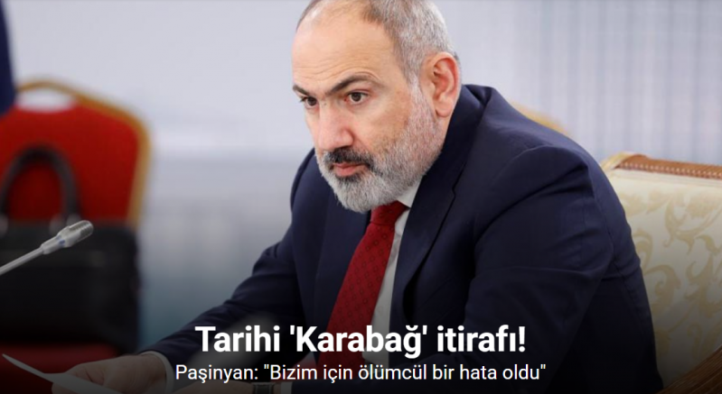 Paşinyan: 