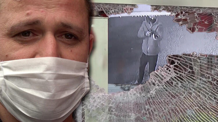 Pastaneci ve oğlunu dövüp, iş yerine tüfekle ateş açtılar!