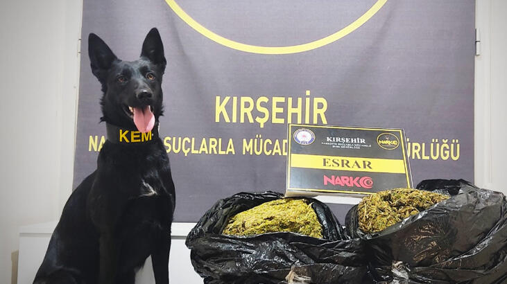 Patates çuvallarından 19 kilo esrar çıktı!