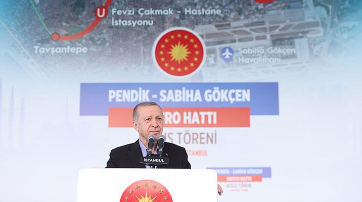 Pendik-Sabiha Gökçen metrosu açıldı