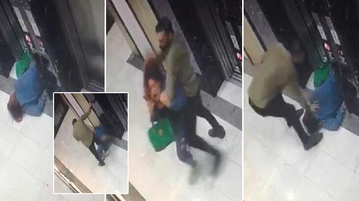 Pendik'te kadına şiddet! Görüntüler tepki gördü, şikayetçi olmadı