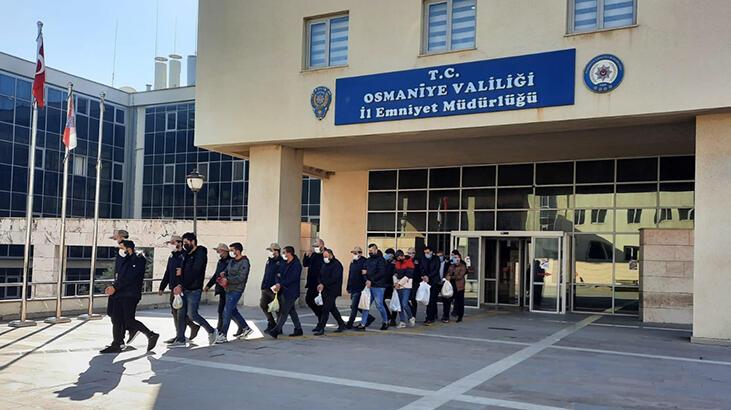 PKK/KCK şüphelisi 9 Suriyeli, sınır dışı edilecek