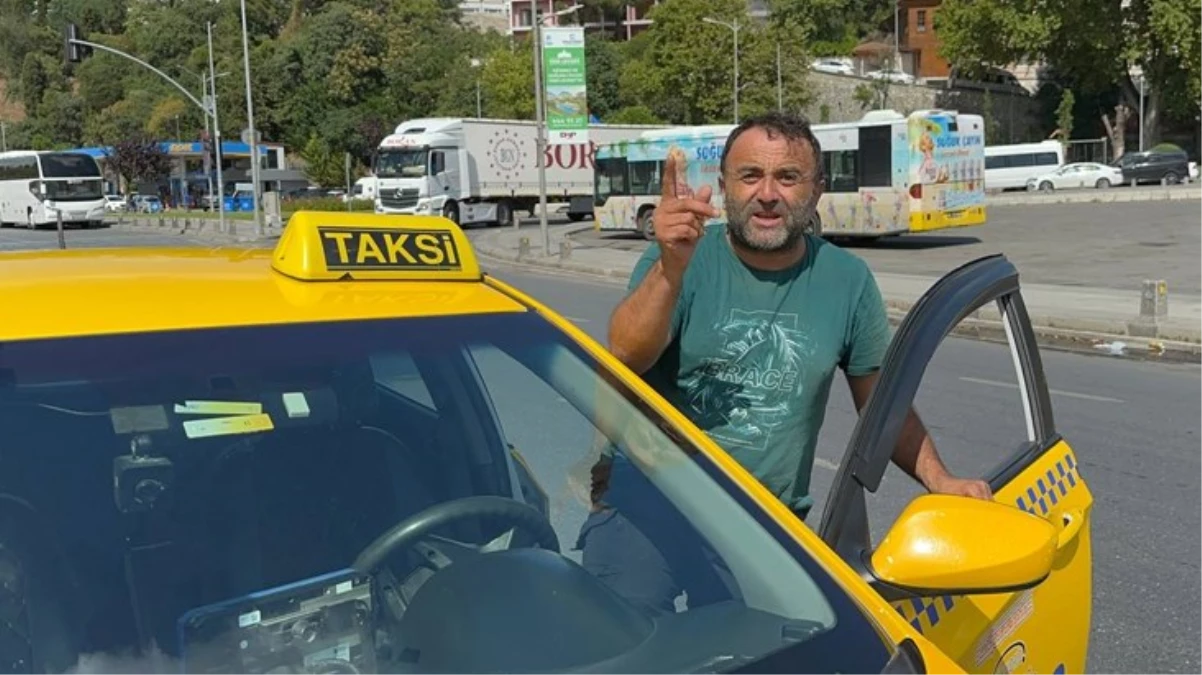 Polis ekiplerine şov yapan taksiciye iki kez ceza yazıldı