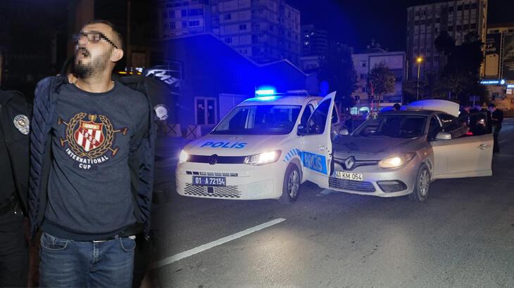 Polisi yaralayıp kaçan sürücü takip sonucu yakalandı