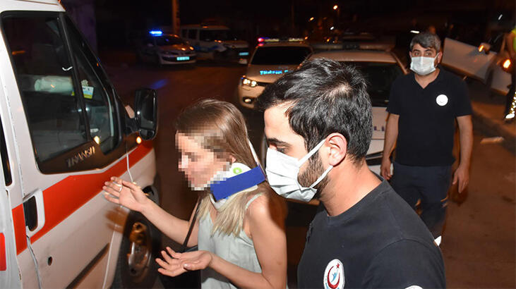 Polisin üzerine otomobilini süren alkollü sürücü kaza yapınca yakalandı