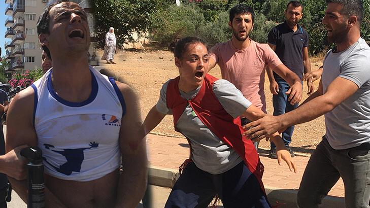 Polisten kavga eden iki aile üyelerine 'Yeter artık, uzaklaşın' anonsu