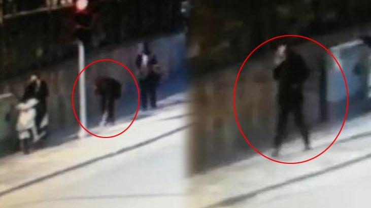 Poşeti aldığı gibi uzaklaştı