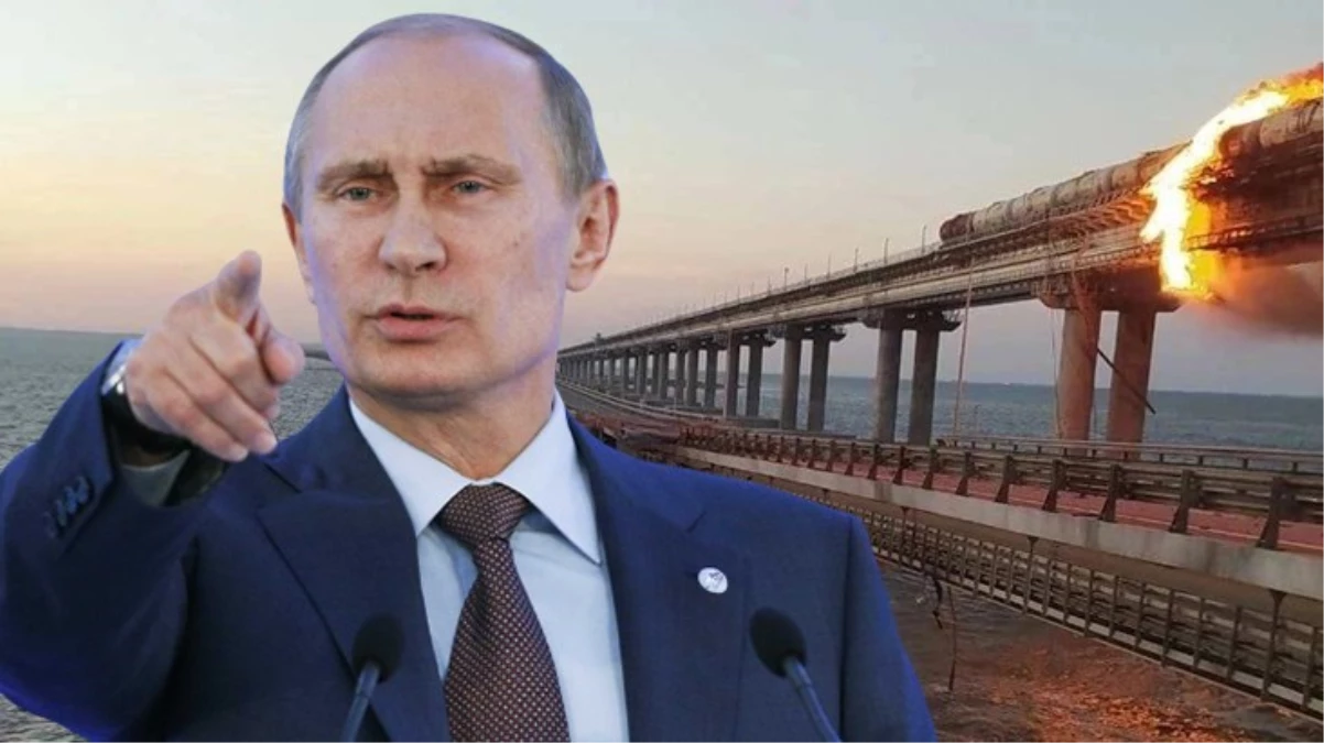 Putin'den Kırım Köprüsü ile ilgili ilk sözler: Kiev rejiminin terör saldırısı, elbette yanıt gelecek