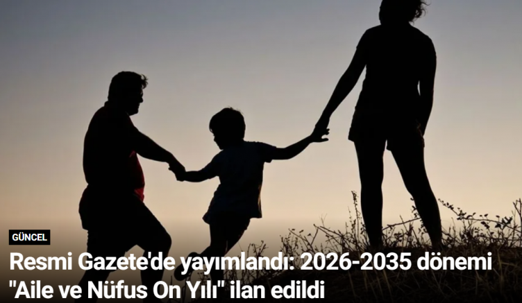 Resmi Gazete'de yayımlandı: 2026-2035 dönemi 