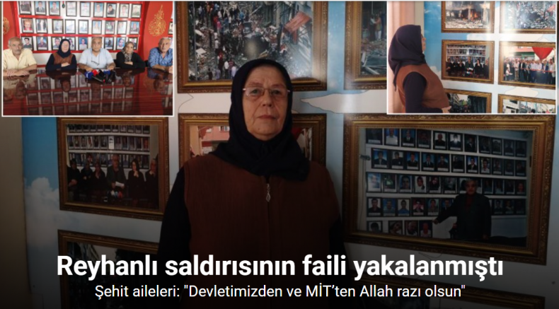 Reyhanlı saldırısının faili Ömer el-Hatip’in yakalanması şehit ailelerini sevindirdi