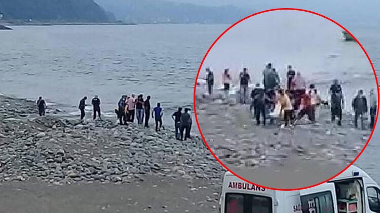 Rize'de dehşet! Denize giren genç boğuldu