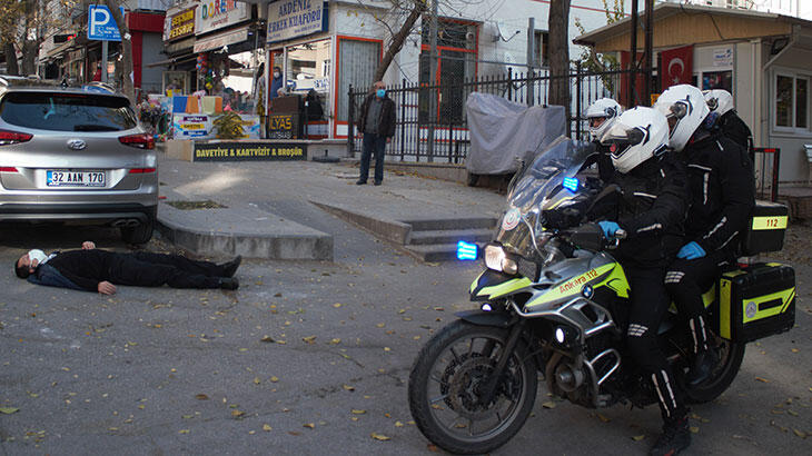 Sağlık Bakanlığı’nın iki tekerli ambulansları