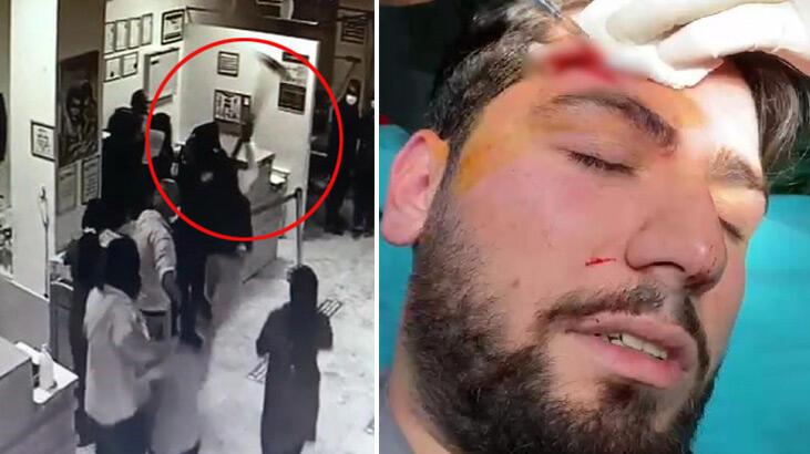 Sağlık çalışanına demir dubayla saldırdı, ilk duruşmada tahliye oldu
