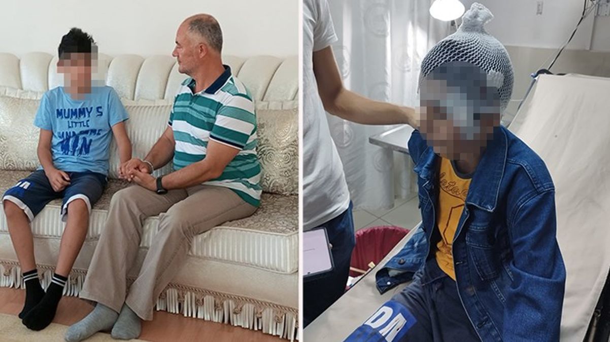 Salıncakta eğlenen çocuk maganda kurşunuyla bir anda kanlar içinde kaldı