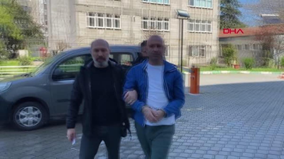 SAMSUN-ZAFER İŞARETİ YAPARAK SEVK EDİLDİĞİ ADLİYEDE, TUTUKLANDI