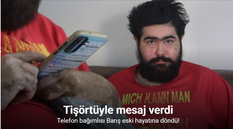 Sanal alem bağımlısı gençten net mesaj: 