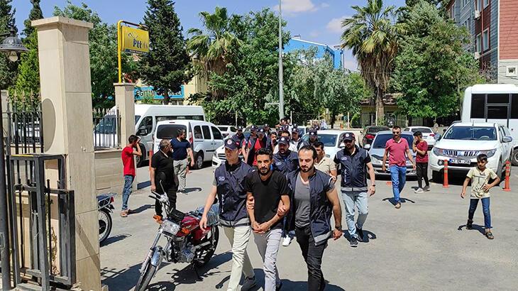 Şanlıurfa'da 36 kaçak göçmen yakalandı! 7 organizatöre gözaltı