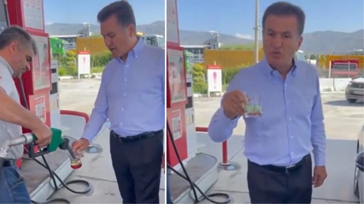 Sarıgül'den akaryakıta ÖTV zammına videolu tepki: Görüyorsunuz, akmakta bile zorlanıyor