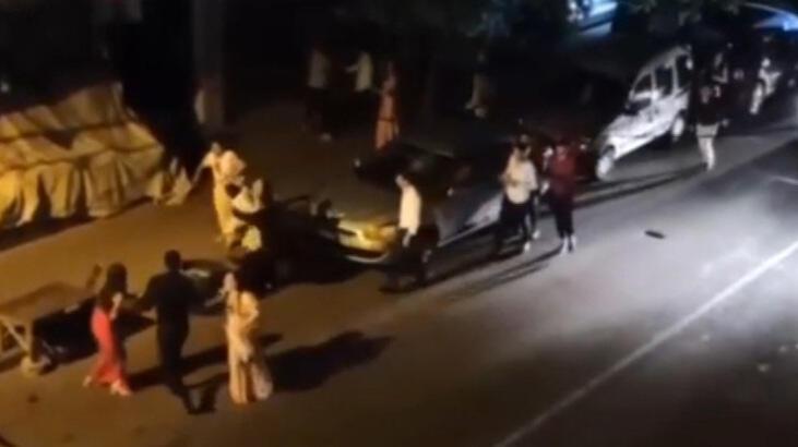Sarıyer’de düğün çıkışı kavga! 35 kişi birbirine girdi